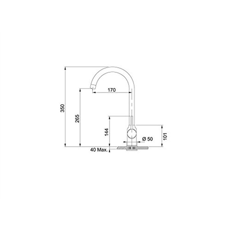 Image secondaire de FRANKE 115.0298.097 Pola Robinet de Cuisine, Chrome