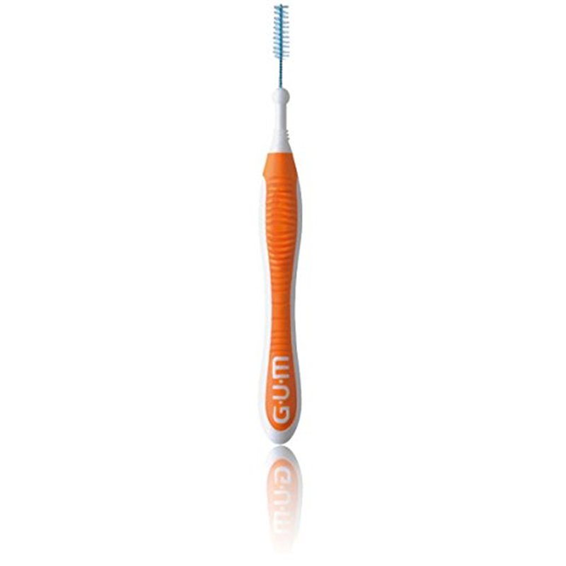 GUM TRAV-LER Lot de 3 paquets de 6 brossettes interdentaires ISO 2 Orange 0,9 mm