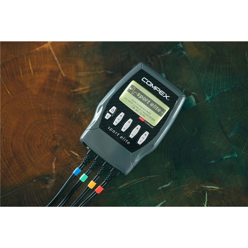 Image secondaire de COMPEX Sport Elite Gris Electrostimulateur Mixte Adulte, Taille Unique