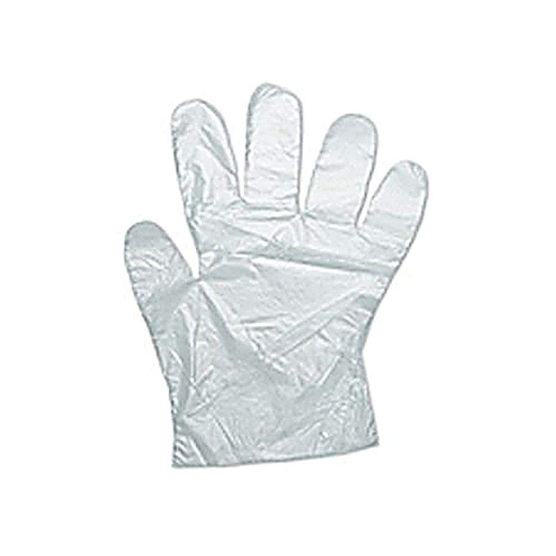 WALKING , Lot de 500 gants en polyéthylène transparents pour adulte Unisexe Taille unique