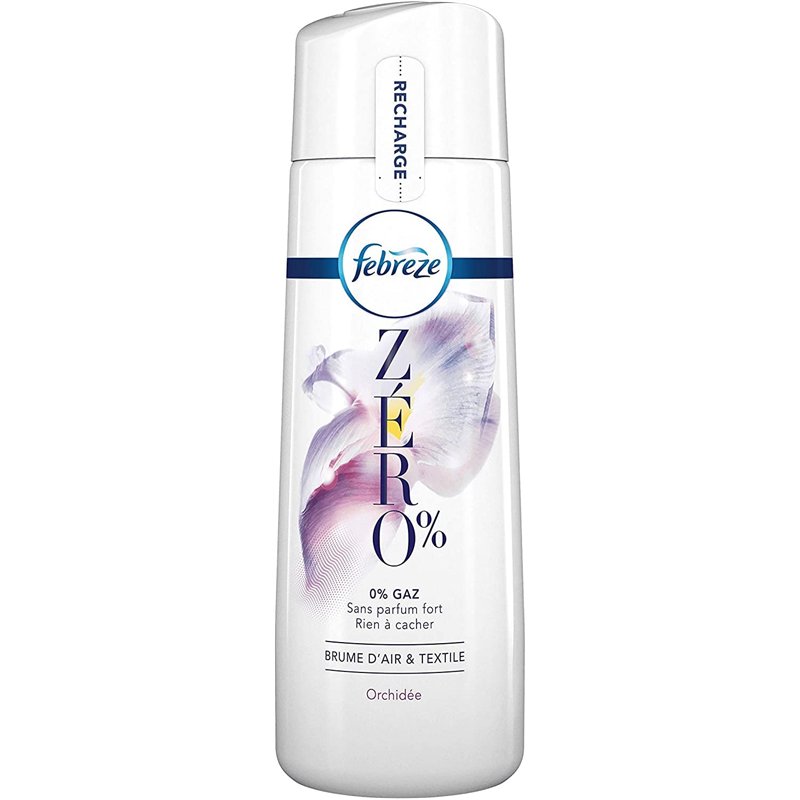 Image secondaire de Febreze ZERO% Orchidée Brume d'Air & Textile, Élimine les mauvaise odeurs, 3x300 ml