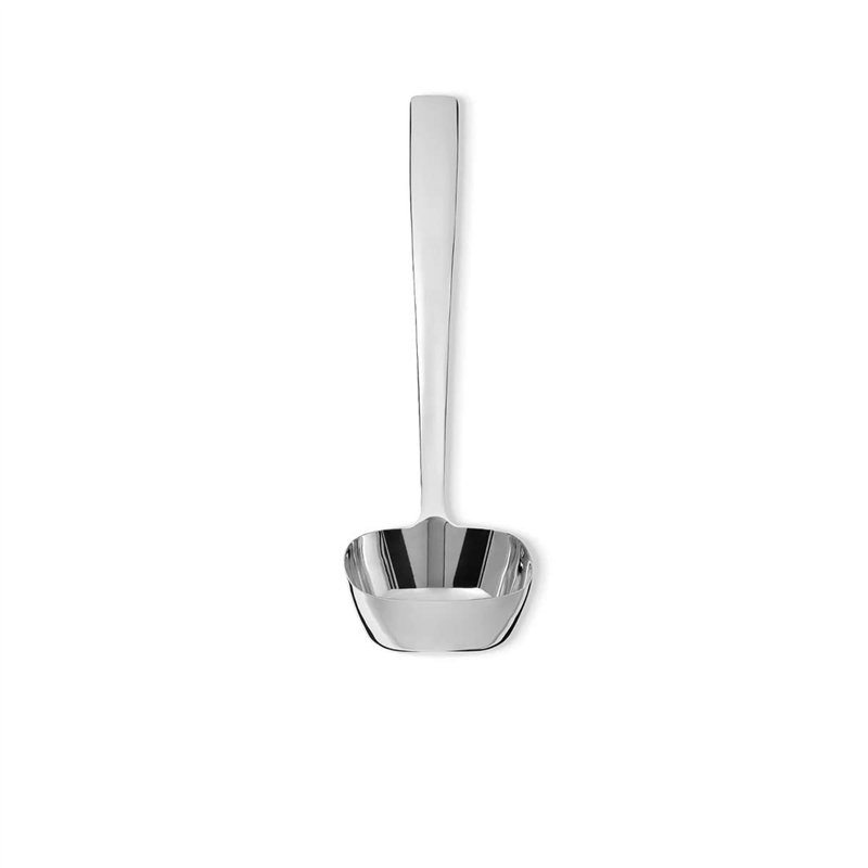 Alessi Mw03/10 Dressed Louche en Acier Inoxydable 18/10 Brillant avec Décoration en Relief, 29,00 x 31,00 x 11,00 cm, Argent