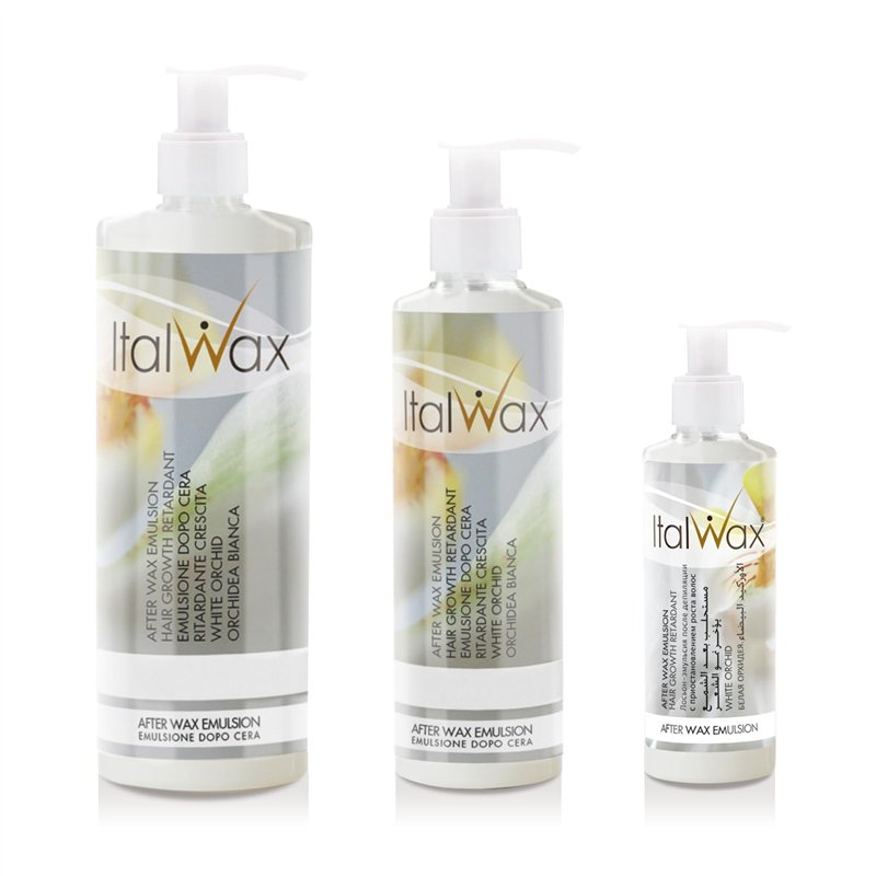 Image secondaire de Italwax Lotion après épilation - 250ml - Retardant la repousse des Poils - Orchidée Blanche - Hydratant et éliminant les résidus