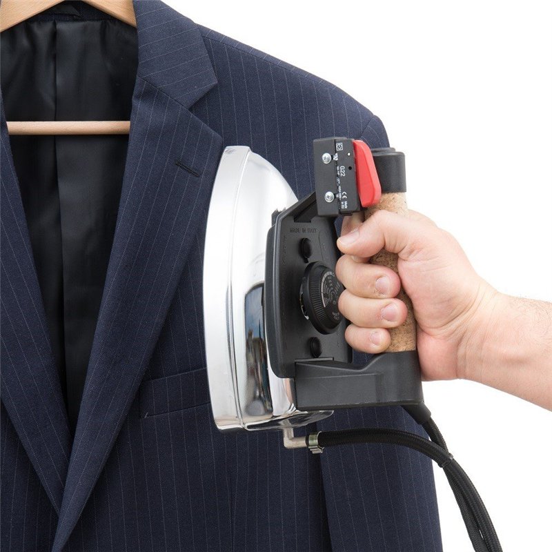 Image secondaire de EOLO Centrale Vapeur Professionnelle Fer à Repasser avec Pare-Vapeur Chaudière en Cuivre à Economie d’Energie Résistance Externe