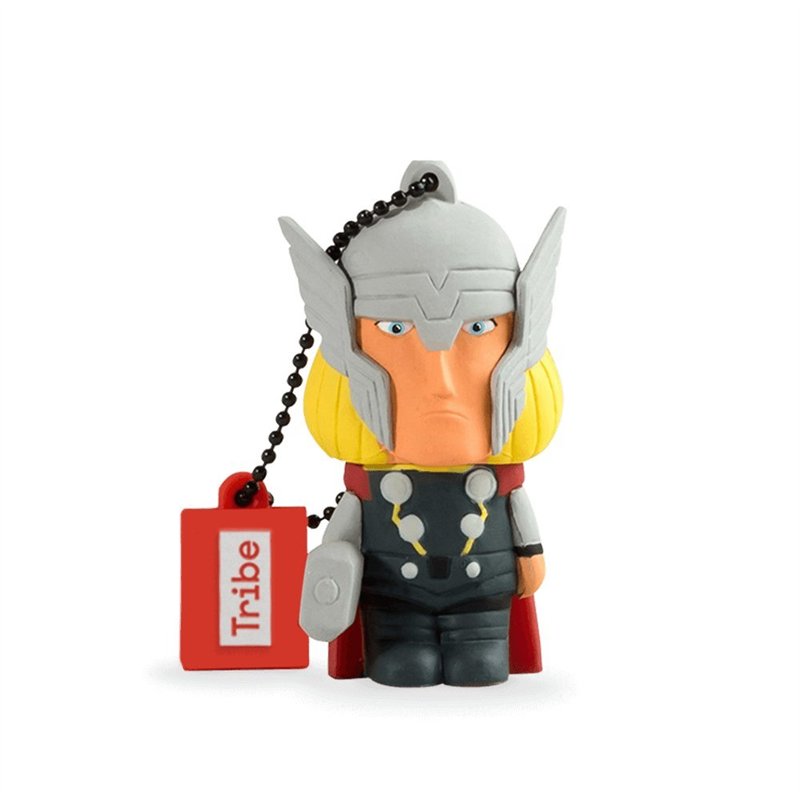 Clé USB 16 Go Thor - Mémoire Flash Drive 2.0 Originale Marvel Avengers, Tribe FD016503