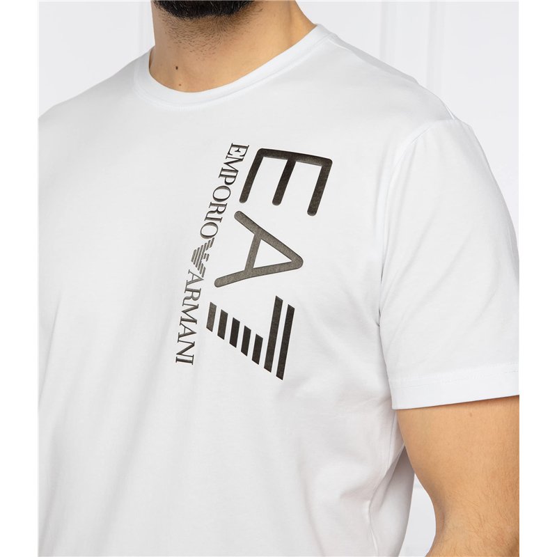 Image secondaire de Emporio Armani T-Shirt Homme EA7 3KPT10 PJ7RZ, Tee-Shirt Manche Courte, Col Rond (Blanc, M)