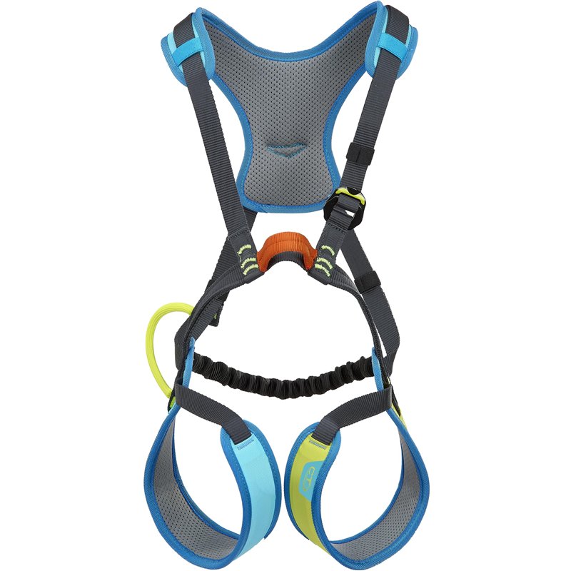 Climbing Technology Flik Baudrier 95-135cm Enfant, bleu/vert