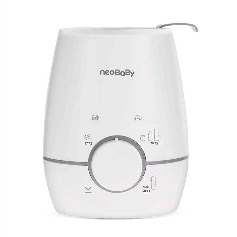 Image secondaire de NEOBABY Chauffe-biberon électrique pour maison, voiture, pratique à utiliser à la maison et en voyage, transparent