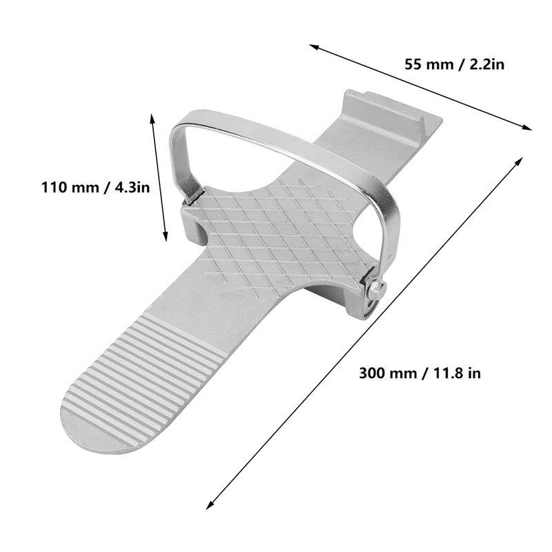 Image secondaire de Outil de levage en alliage pour plaque de plâtre 30 x 5,6 cm