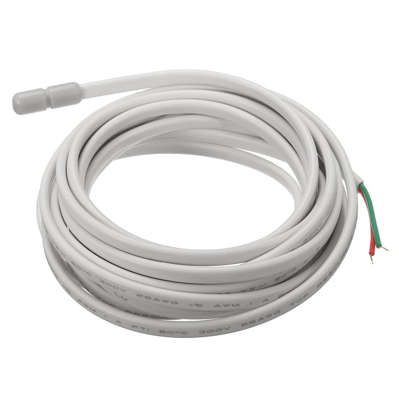 Image secondaire de C-FUNN Sonde De Température Électrique De 3M 10K? pour Le Thermostat du Système De Chauffage Au Sol 20X5Mm