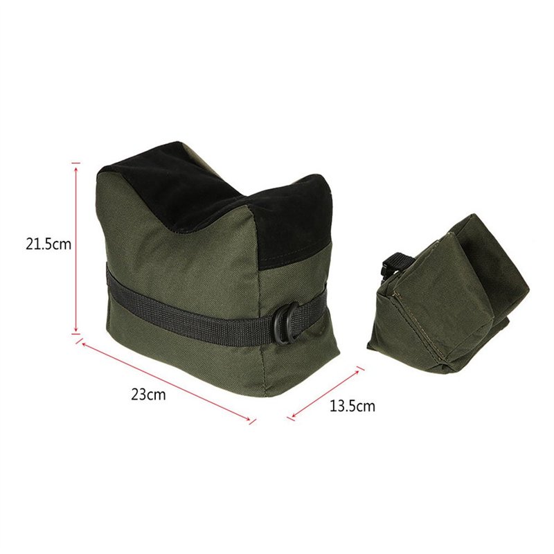 Image secondaire de Sac de Tir de Cible de Chasse, Sac de Repos de Pistolet Avant et Arrière, Support de Tir Chasse Carabine Banquette de Repos pour l