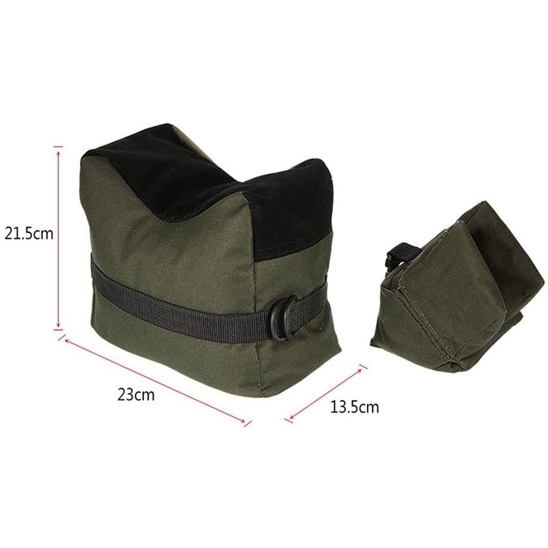 Image secondaire de Nocsm Support de Tir Chasse Carabine. Support de Support Avant/arrière SandBag avec résistance à l'eau en Polyester 900 Deniers