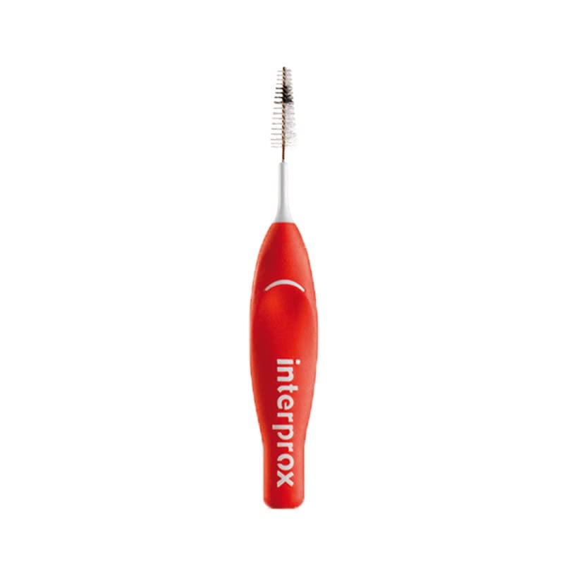 Image secondaire de INTERPROX - Miniconique 1.0 - Brossettes Interdentaires - Fibres en Tynex - Rouge - Blister de 6 unités