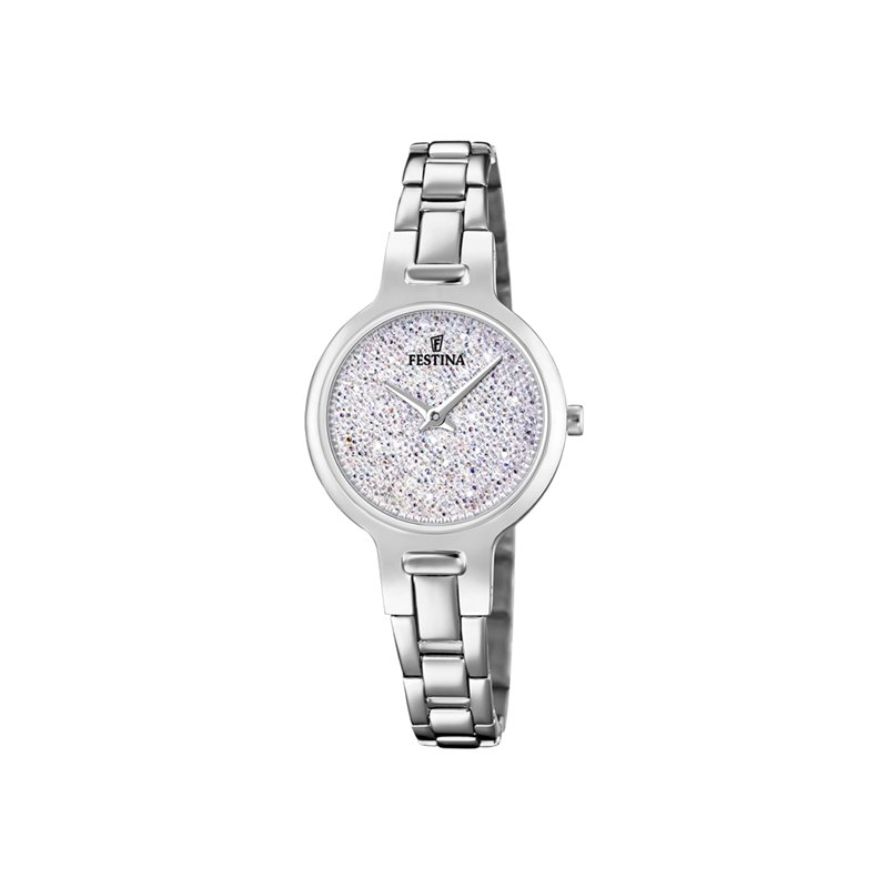 Festina Montre pour Femme F20379/1 Outlet Boîtier en Acier Inoxydable Gris Bracelet en Acier Inoxydable Gris