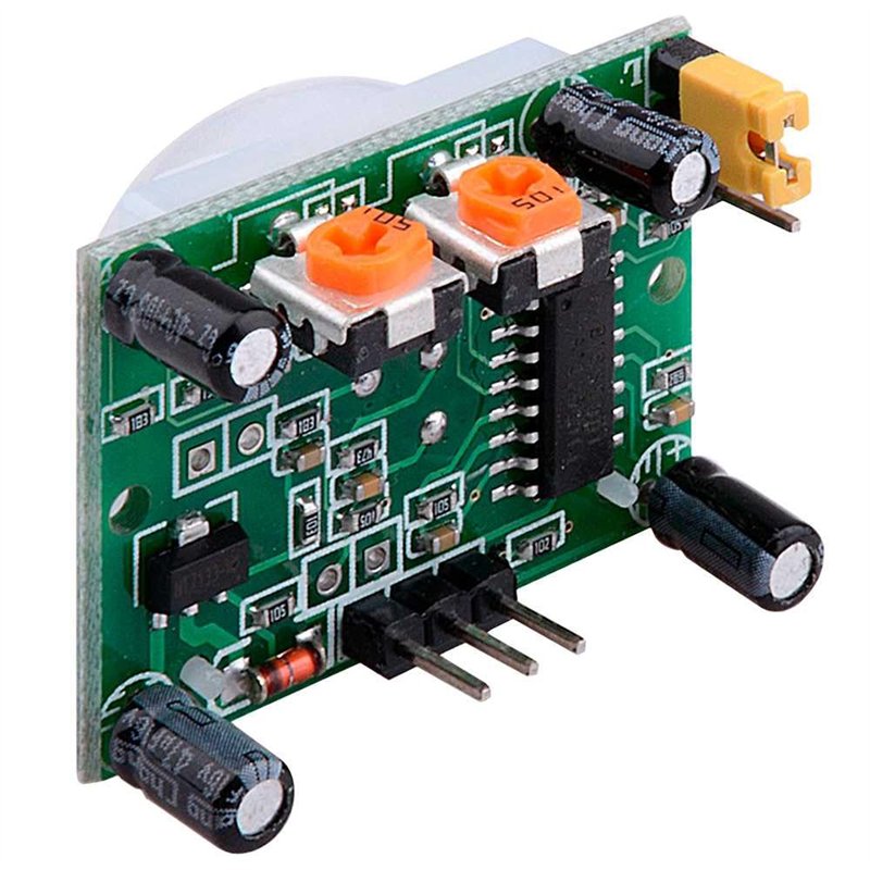 Image secondaire de OcioDual Module Capteur de Mouvement HC-SR501 Grand Angle Détecteur Pyro-électrique Motion PIR Infrarouge Passif pour Raspberry