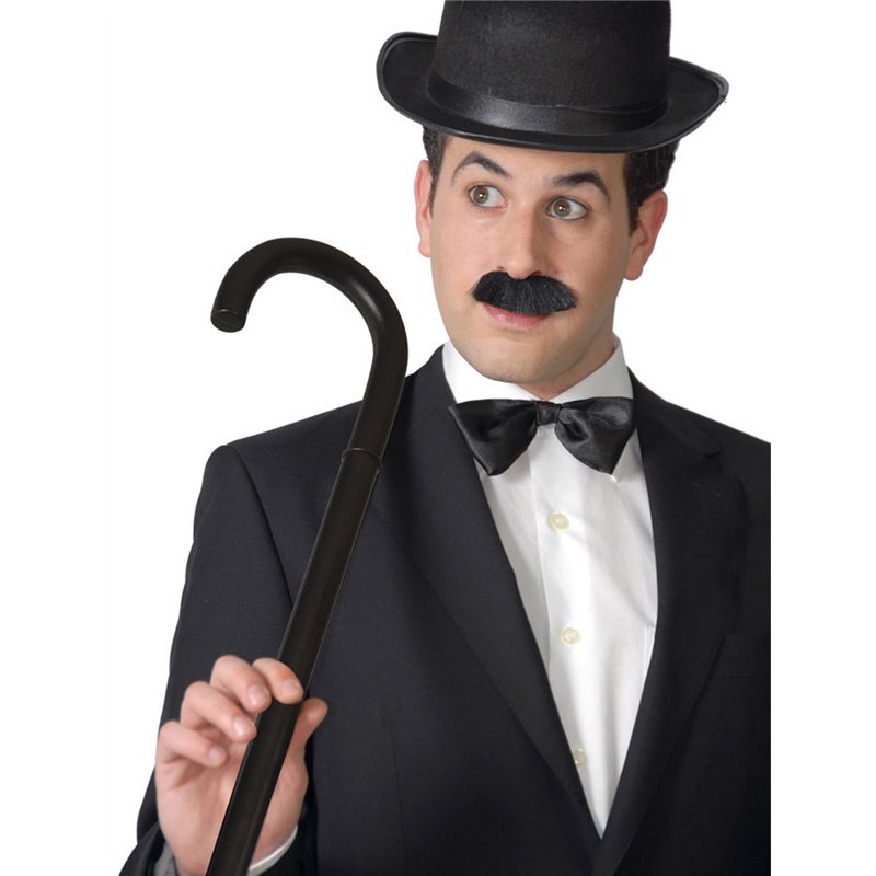 Fiestas GUiRCA GUI18426 Charlie Chaplin Canne 80 cm, Noir