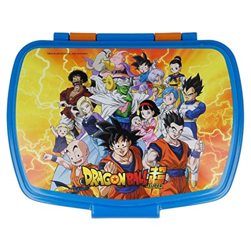 Image secondaire de ALMACENESADAN 2716 Appareil à croque-monsieur rectangulaire multicolore Dragon Ball Produit en plastique sans BPA