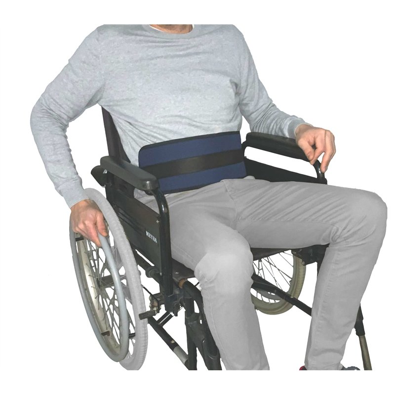 Gar Medical Ceinture Abdominale de sécurité pour fauteuil roulant ou fauteuil roulant - Haute protection anti-chute, taille uniq