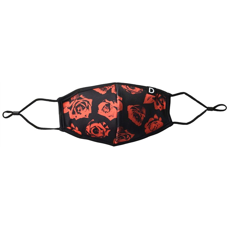 Image secondaire de Desigual Mask_Roses Mouchoir, Noir, Taille Unique Mixte