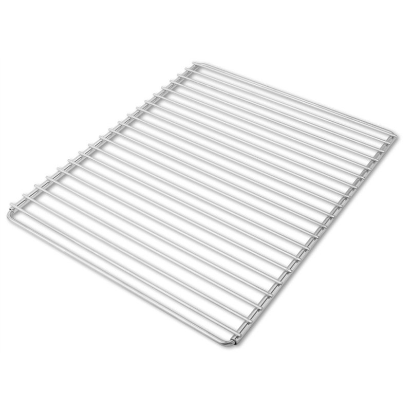Deos-grill Grille de Barbecue en INOX européene, réglable en Largeur, de 45-55x37cm, Grille Extensible