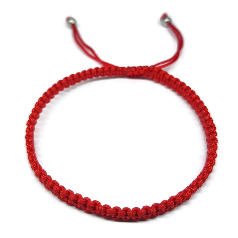 MYSTIC JEWELS - Bracelet Kabbalah en Fil Rouge, Amulette Traditionnelle (Rouge)