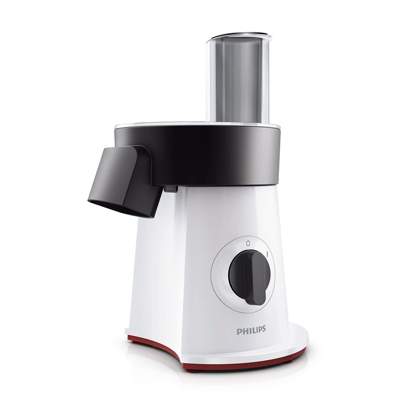Philips Hachoir - 200W, avec 5 Disques pour Trancher et Râper (HR1388/80)