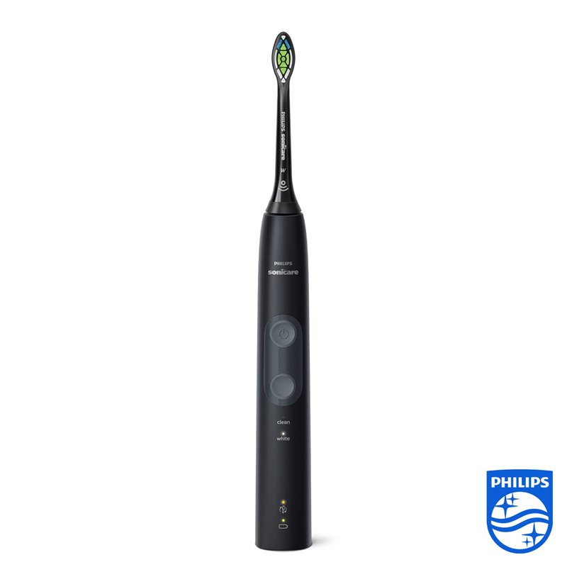 Image secondaire de Brosse à dents électrique Philips HX6830/44 Protective Clean 4500 Noir
