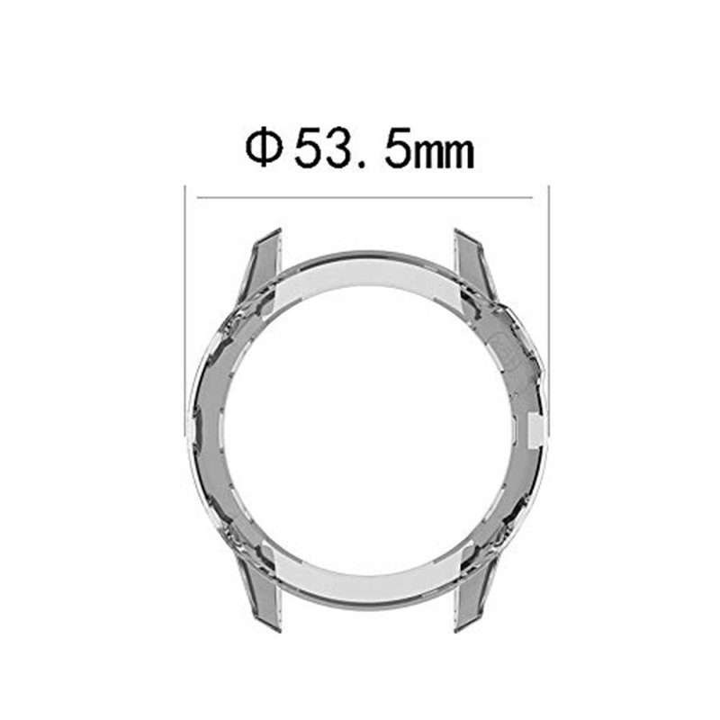 Image secondaire de Coque pour Garmin Fenix 6X Case, Étui de Protection en Silicone Accessoire TPU de Remplacement pour Étui de Protection Antichoc
