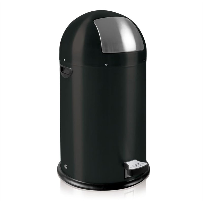 EKO Corbeilles à papier Noir 33 litres