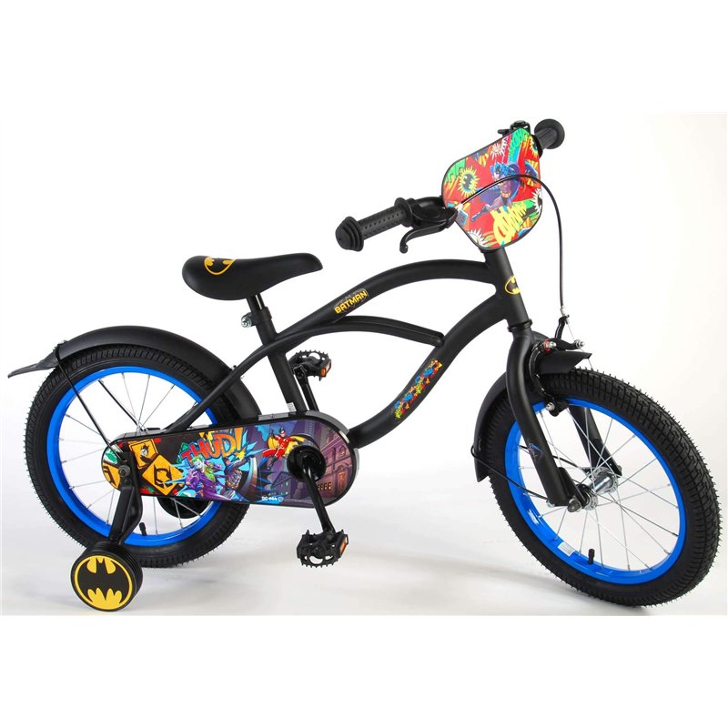 Image secondaire de Batman 81634 Vélo pour Enfant Jeunesse Unisexe, Noir, Kleinkind