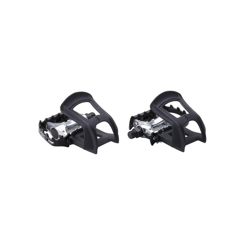 Image secondaire de BBB Cycling NoseTight | Cale-Pieds pour Pédales de Vélo | Clips sans Sangles Alternative aux Cales | Noir | Taille Unique | BPD-