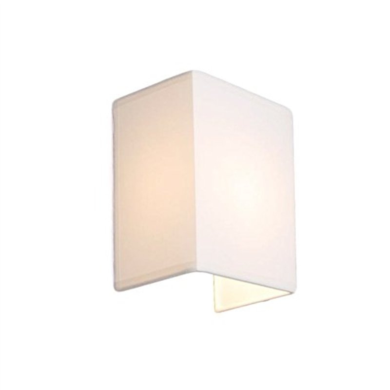 Qazqa Vete - Applique murale avec Abat-Jour - 1 lumière - L 150 mm - Crème - Design, Moderne - éclairage intérieur - Salon I Cha