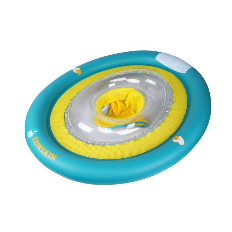 Bouée EDWEKIN® Baby, Aide à la Natation Durable, siège de Natation, bouée pour bébés et Jeunes Enfants de 6 Mois à 3 Ans (Crocod)