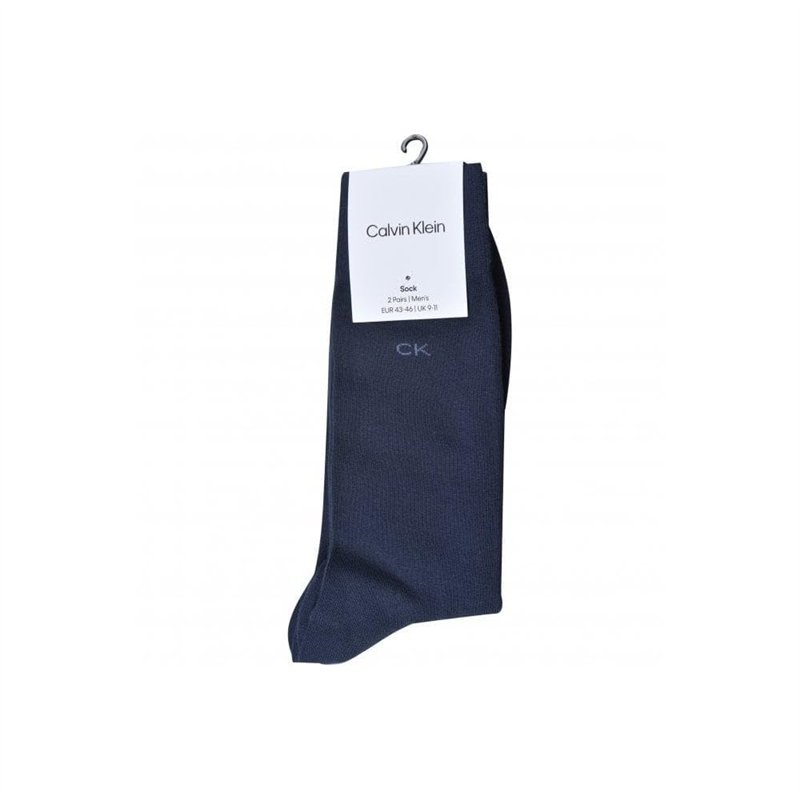 Image secondaire de Calvin Klein Classic Chaussettes, Bleu Marine, 43/46 (Lot de 2) Homme