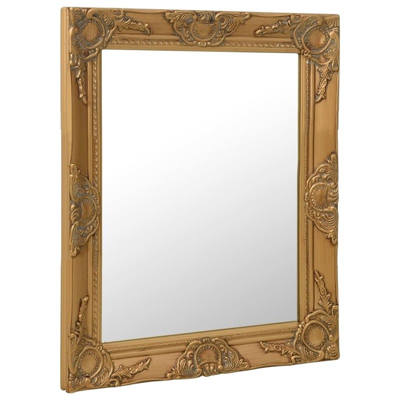 Image secondaire de vidaXL Miroir Mural Style Baroque Doré 50 x 60 cm