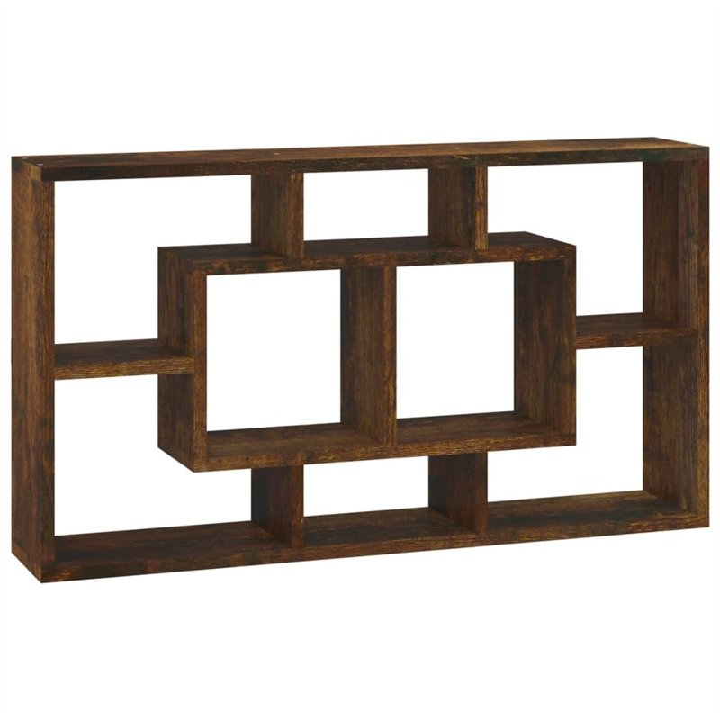 vidaXL Étagère Murale 8 Compartiments Flottante Suspendue Meuble de Rangement Chambre à Coucher Salle de Séjour Maison Intérieur