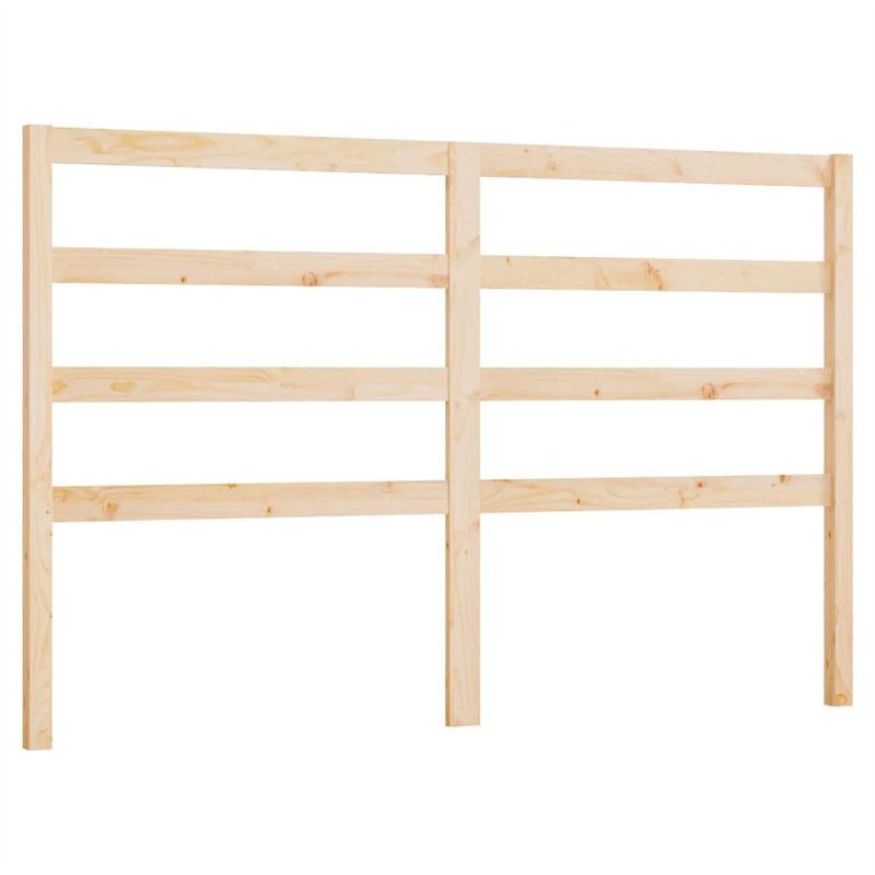 Tête de lit 126x4x100 cm Bois massif de pin