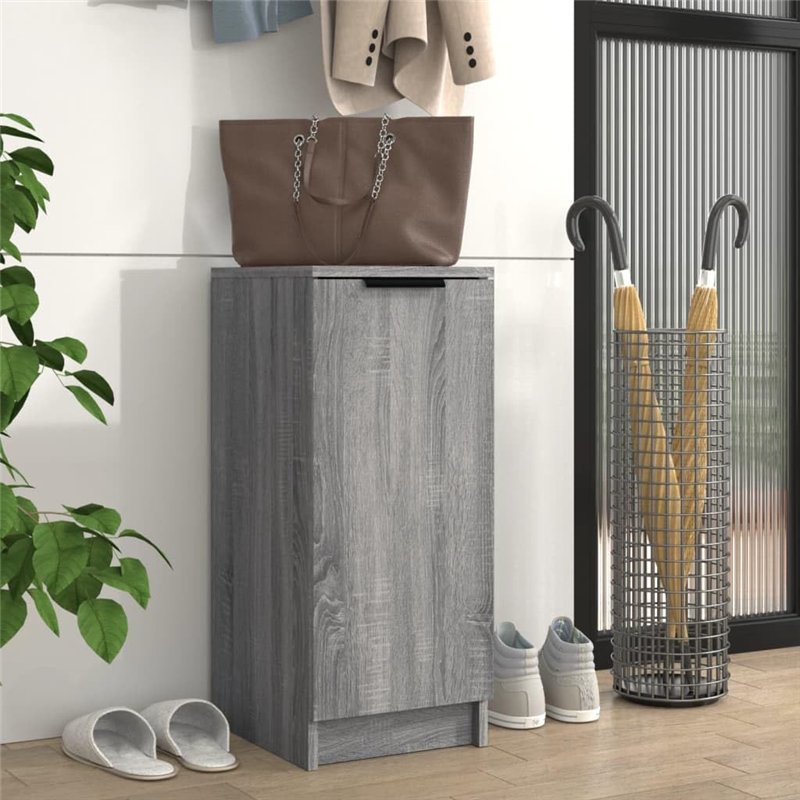 Image secondaire de Meuble à chaussures Sonoma gris 30x35x70 cm Bois d'ingénierie