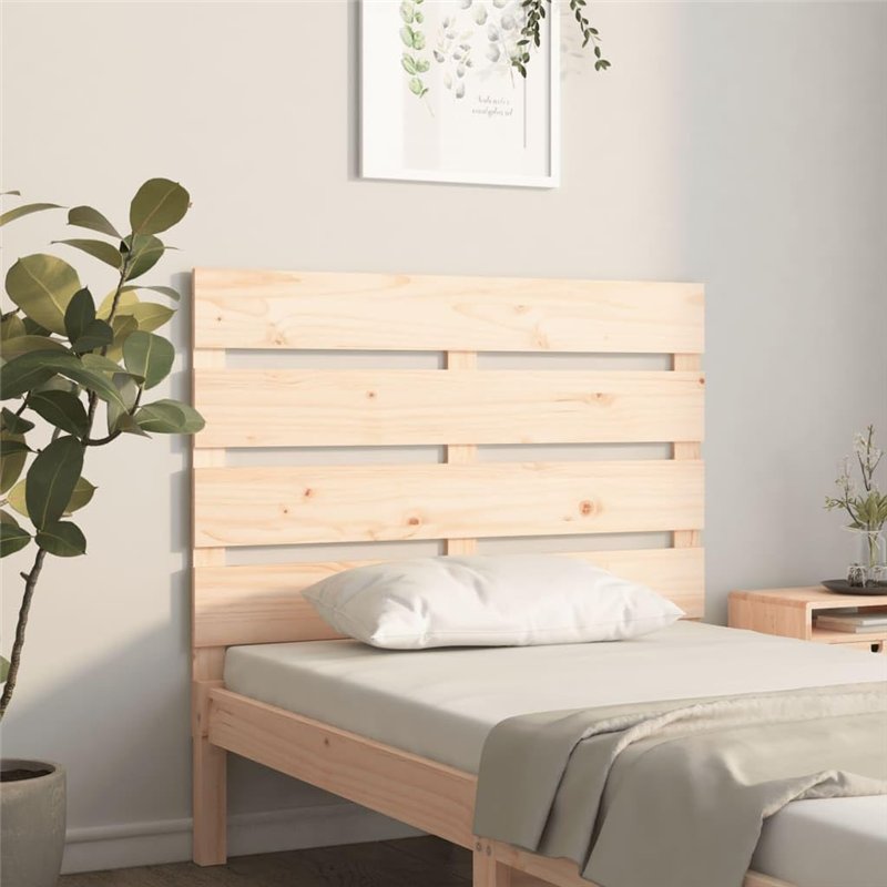 Image secondaire de Tête de lit 100x3x80 cm Bois massif de pin