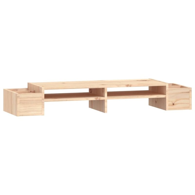 Support pour moniteur 100x27,5x15 cm Bois de pin solide