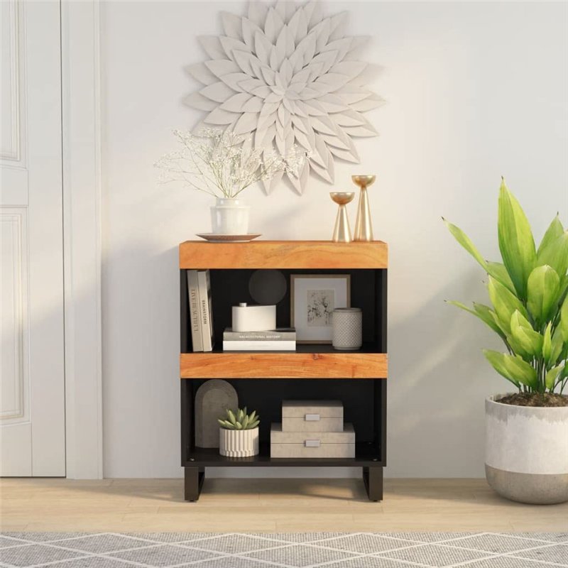 Image secondaire de Credenza 60x33x75 cm in Legno Massello di Acacia