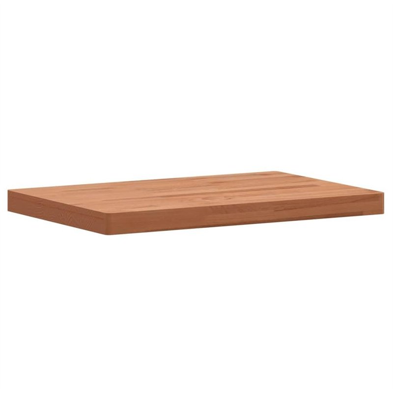 Image secondaire de vidaXL Dessus de Table, Plateau de Bureau, Dessus de Table de Remplacement Salle de Séjour, 60x40x4 cm Rectangulaire Bois Massif