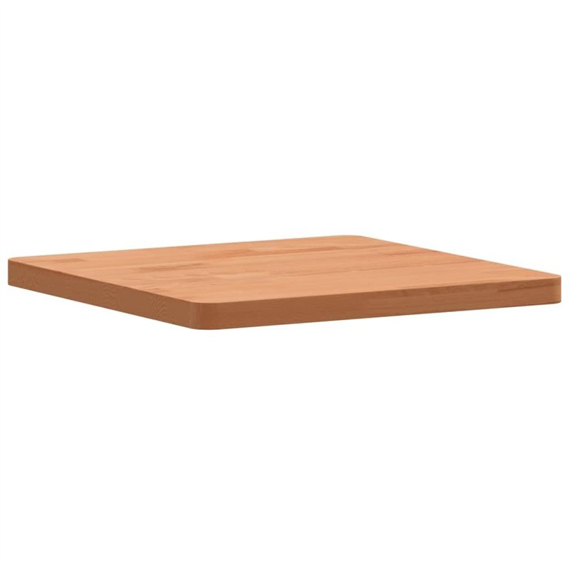 Image secondaire de vidaXL Dessus de Table 40x40x2,5 cm carré Bois Massif de hêtre
