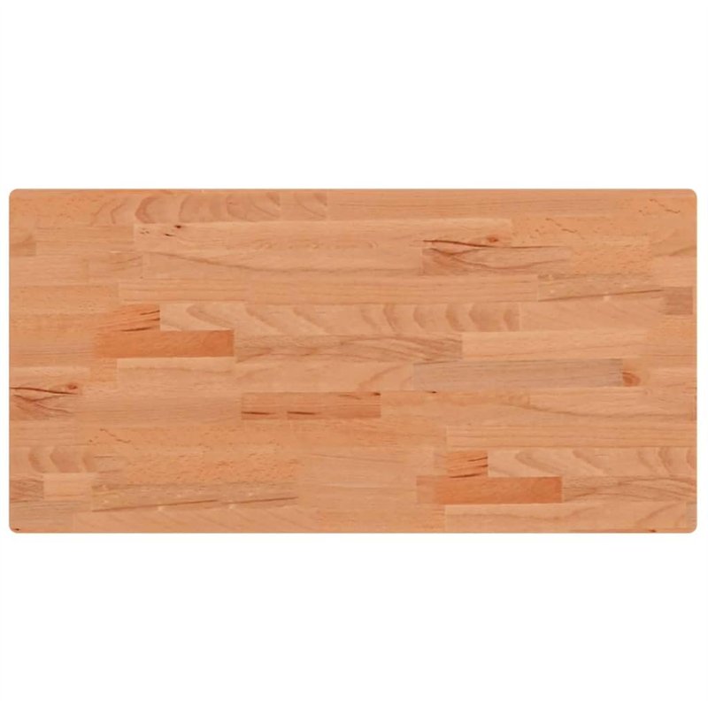 vidaXL Comptoir de Salle de Bain, Plan de Vasque, Dessus d'Armoire, Étagère de Toilette Intérieur, 80x40x2,5 cm Bois Massif de H