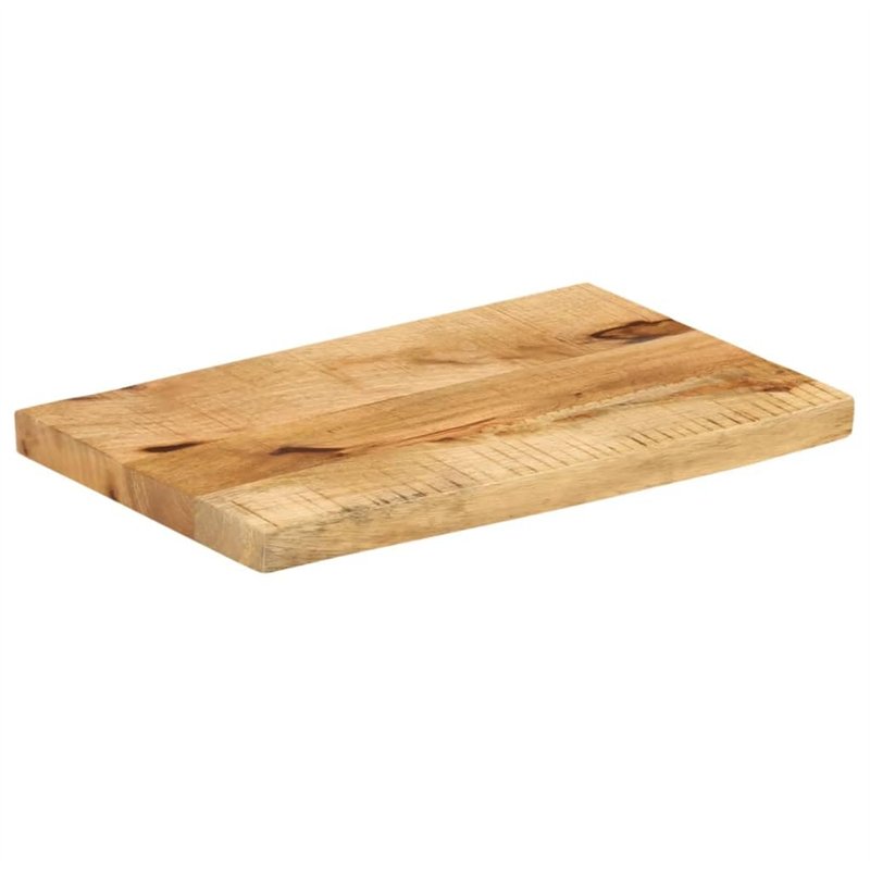 Image secondaire de vidaXL Dessus de Table 50x20x3,8 cm Bord Vivant Bois Massif manguier, Dessus de Table en Bois, Dessus de Table d'appoint, Dessus