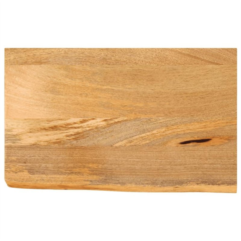 vidaXL Dessus de Table à Bord Vivant 60x30x2,5 cm Bois Massif manguier