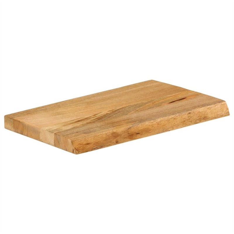 Image secondaire de vidaXL Dessus de Table à Bord Vivant 60x30x2,5 cm Bois Massif manguier