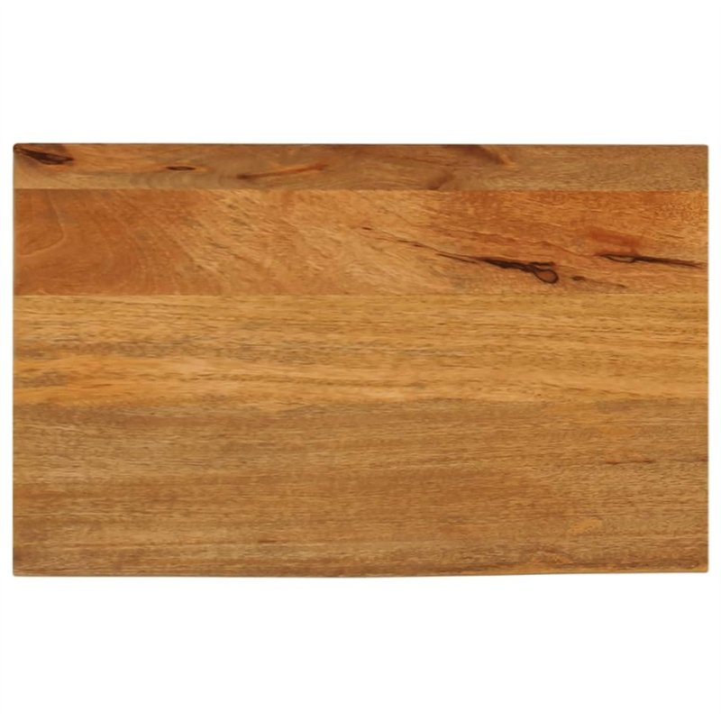 vidaXL Dessus de Table à Bord Vivant 50x20x2,5 cm Bois Massif manguier
