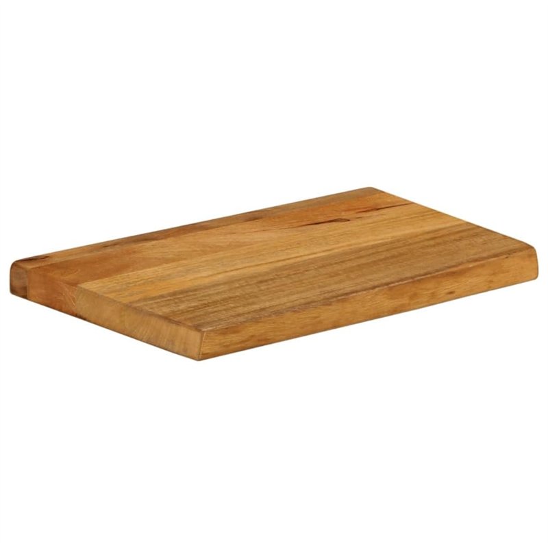 Image secondaire de vidaXL Dessus de Table à Bord Vivant 50x20x2,5 cm Bois Massif manguier