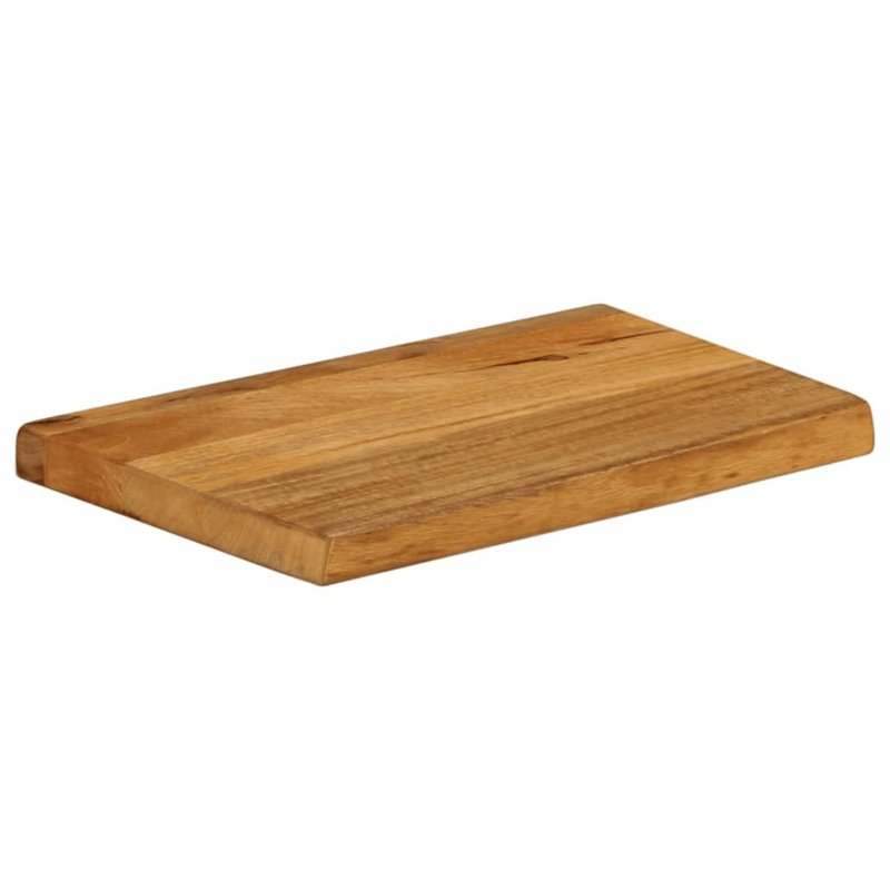 Image secondaire de vidaXL Dessus de Table à Bord Vivant 40x30x2,5 cm Bois Massif manguier